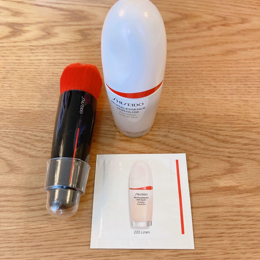 資生堂 エッセンス スキングロウ ファンデーション 220 残量容器込127g