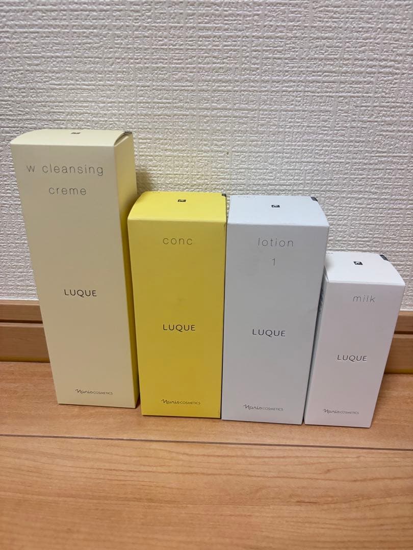 ナリスルクエ Wクレンジング 、コンク、ローション1 ミルクスキンケア4点セット naris COSMETICS（ナリス化粧品） naris ナリス LUQUE(ルクエ