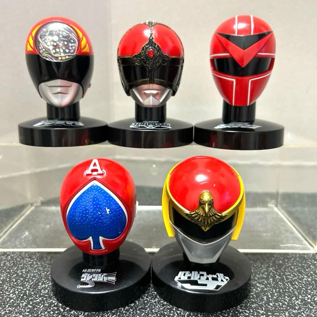 スーパー戦隊 マスクコレクション 5体 - メルカリ