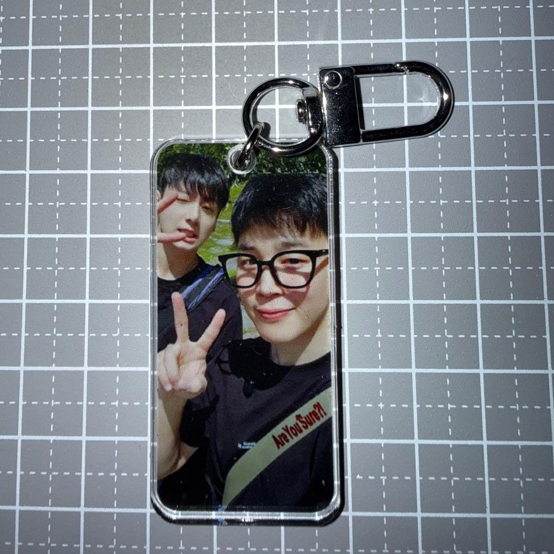 BTS ジミン グク グクミン アクリルキーリング - メルカリ