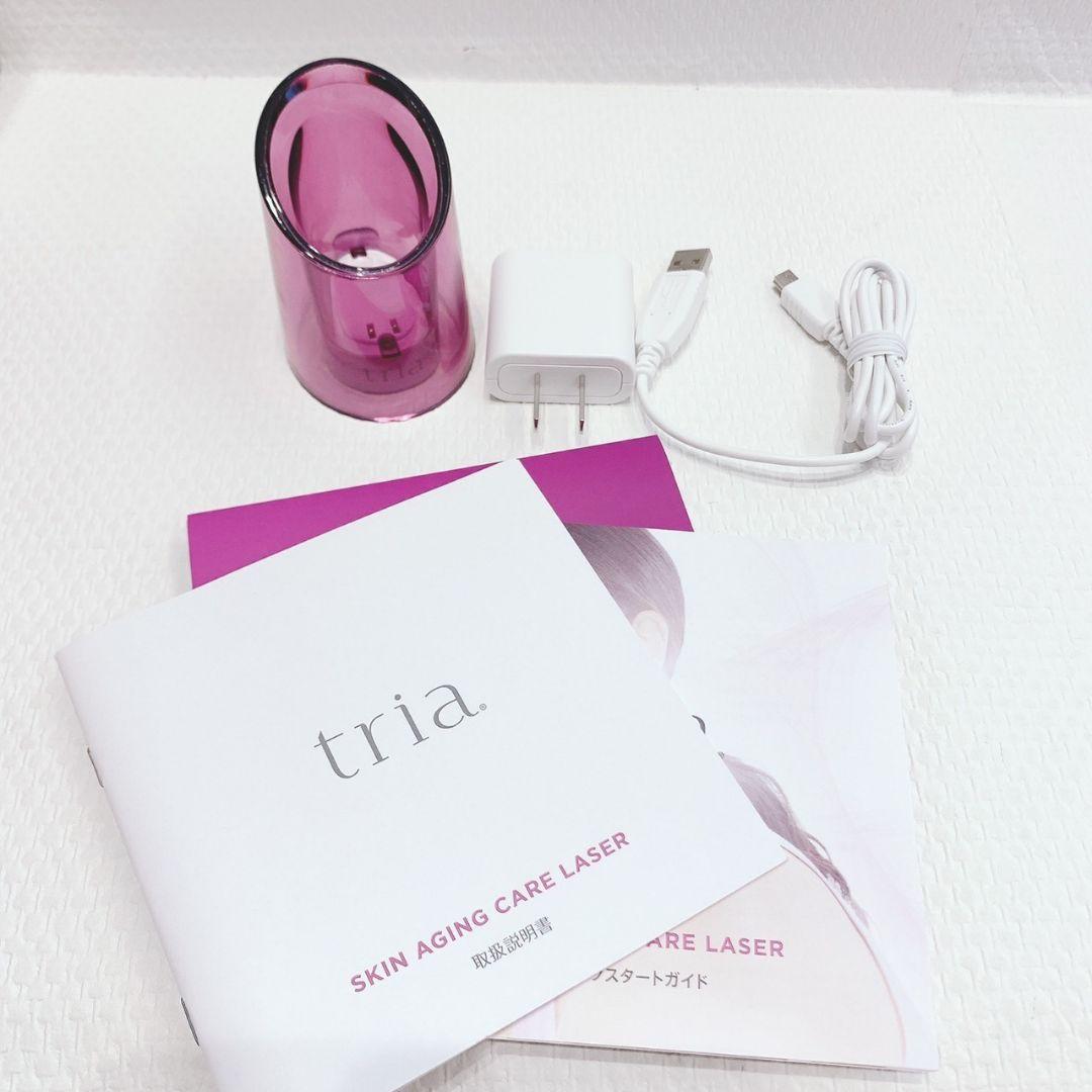 《ほぼ未使用》トリア スキン エイジングケア レーザー Tria ライラック