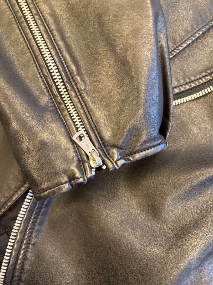 searoomlynn Vintage ECOレザーBIGライダース ブラック - メルカリ