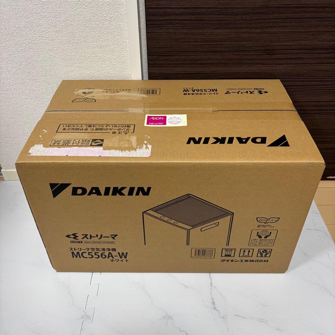 DAIKIN ダイキン 空気清浄機 25畳 MC556A-W ダイキン（DAIKIN） 空気清浄機 ストリーマ 空気清浄:25畳まで PM2.5