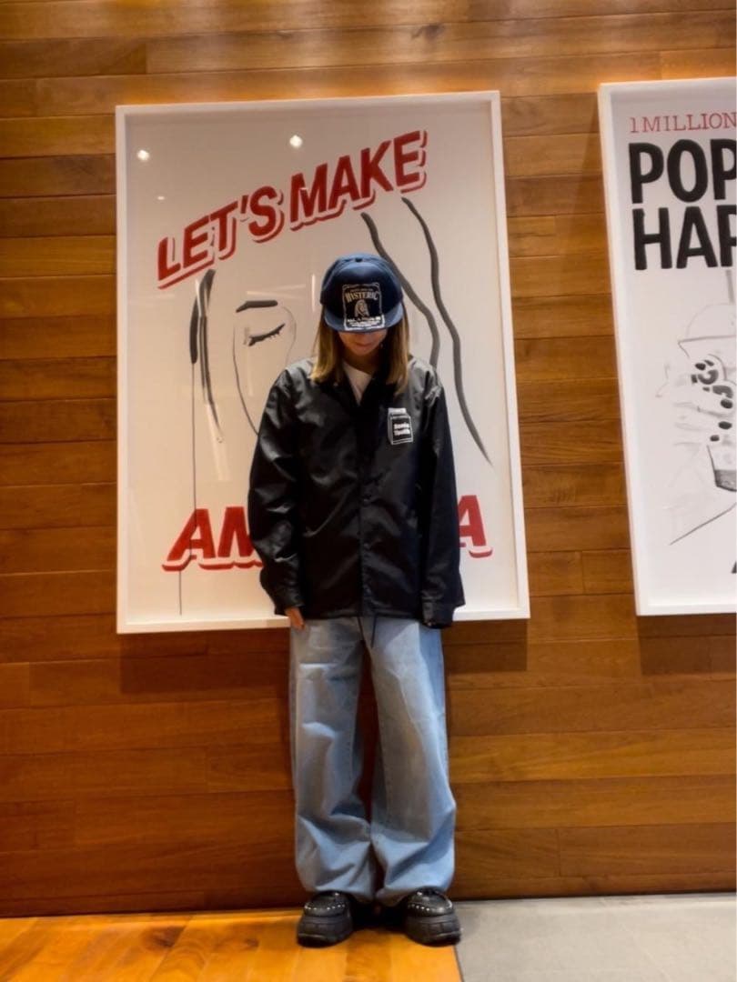 ヒステリックグラマー SONIC YOUTHコーチジャケット Lサイズ 新品