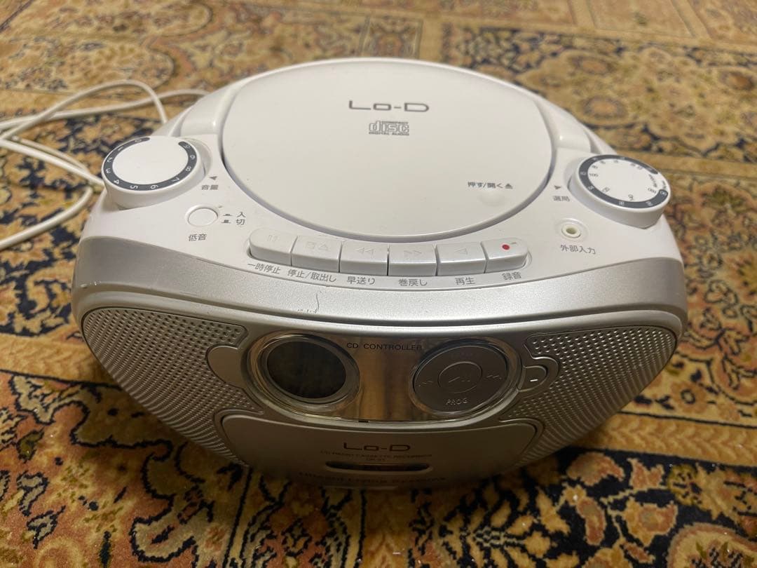 中古】CK-5Y(白)CDラジオカセットレコーダー) - メルカリ