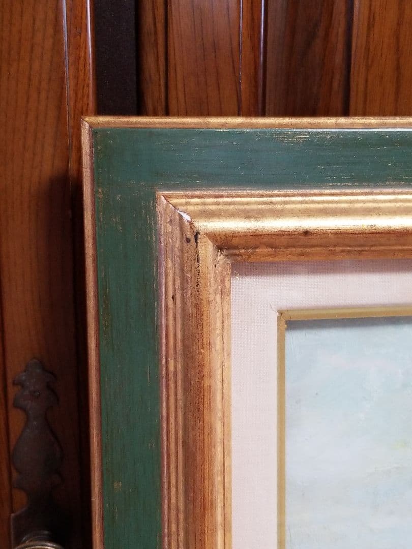 窓辺の薔薇 堀哲夫 黄色のバラの油彩画 大作 - メルカリ