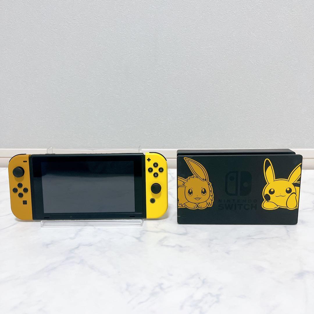 美品 Nintendo Switch ポケモンlet's go ピカブイ 本体 - メルカリ