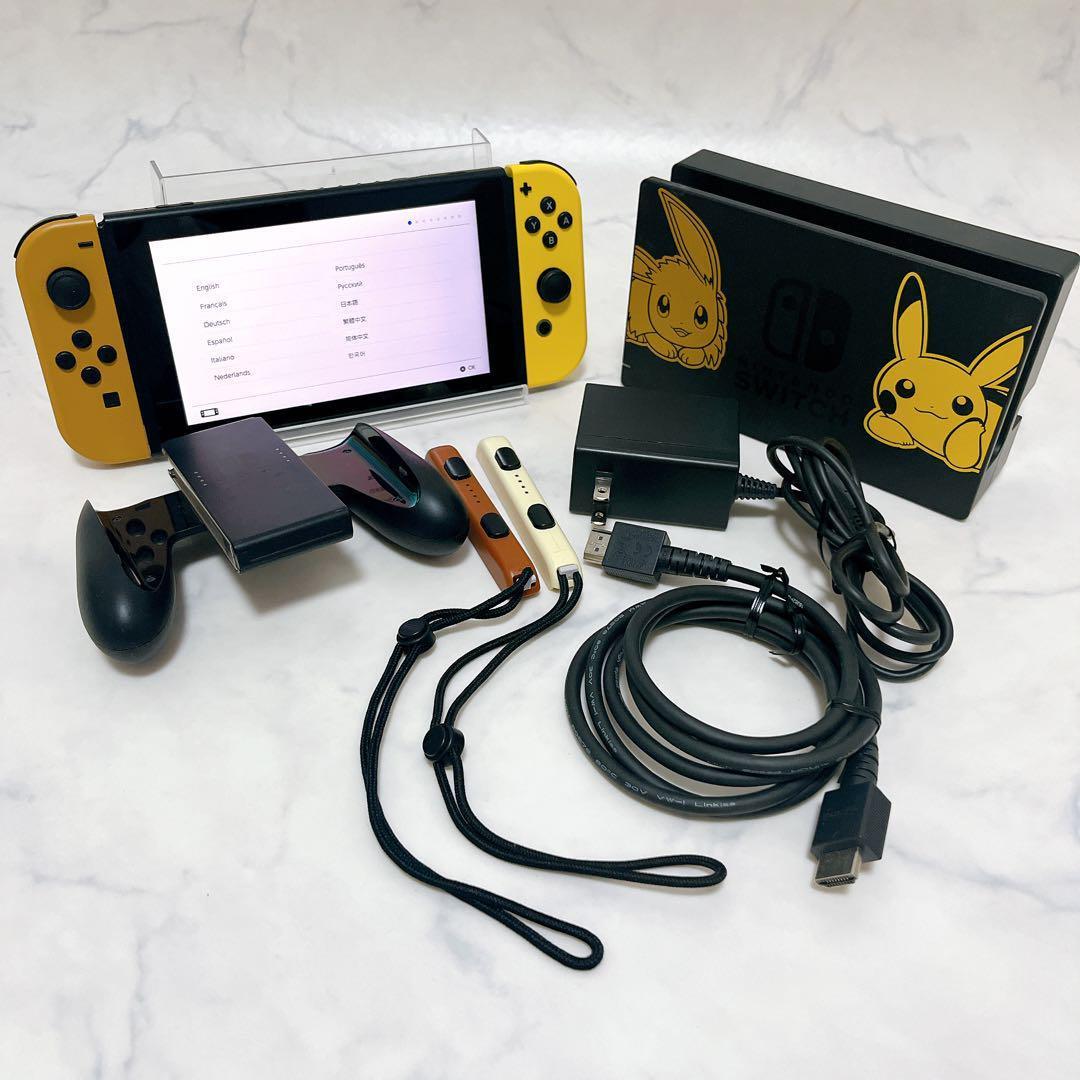 美品 Nintendo Switch ポケモンlet's go ピカブイ 本体 - メルカリ