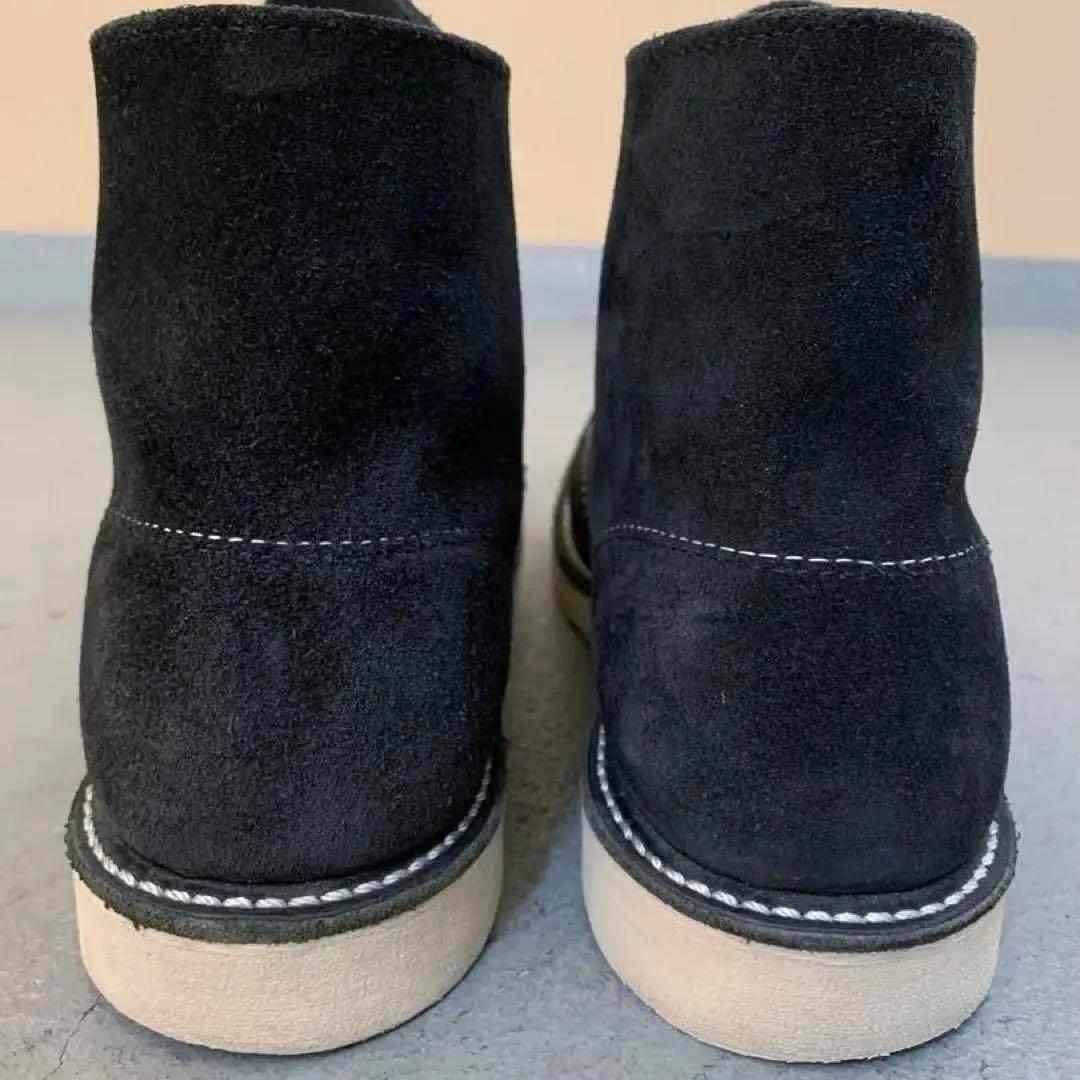 超美品 RED WING 8174 7.5D 黒スエード レッドウィング