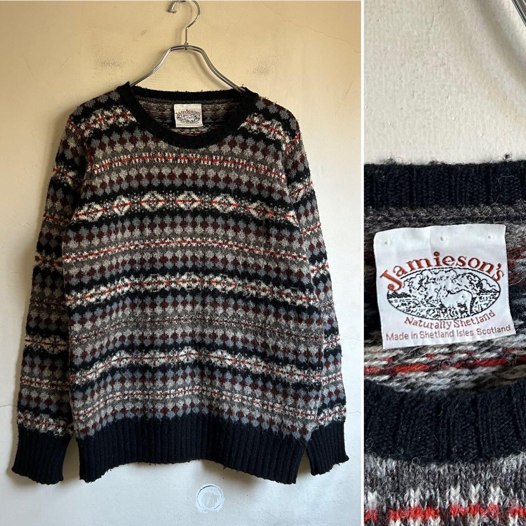 スコットランド製 JAMIESON'S フェアアイルニット ジャミーソンズ 楽天市場】スコットランド製 送料無料 JAMIESON'S【ジャミーソンズ