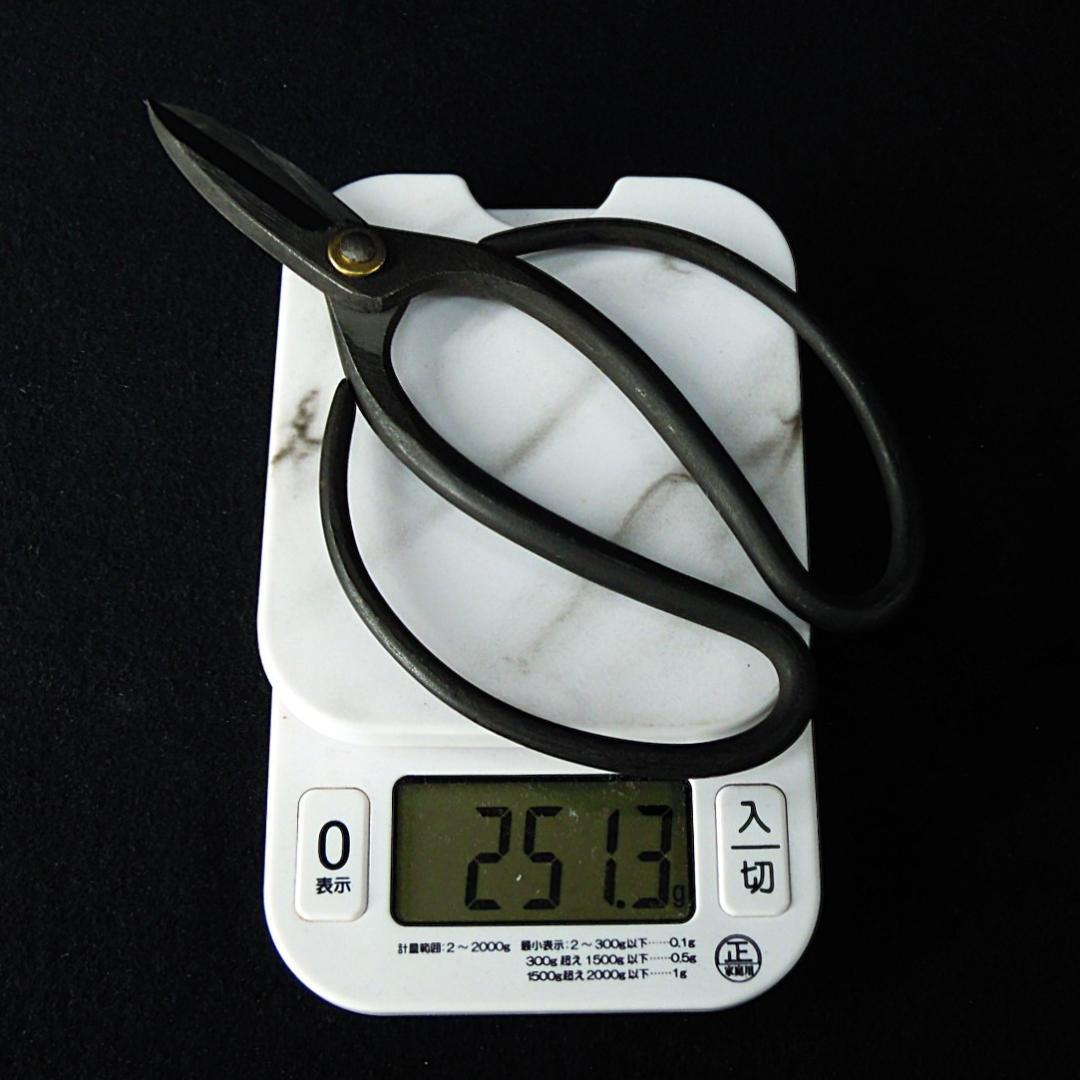 安重打刃物店 総火造 大久保鋏 無銘 未使用 192mm 新店舗