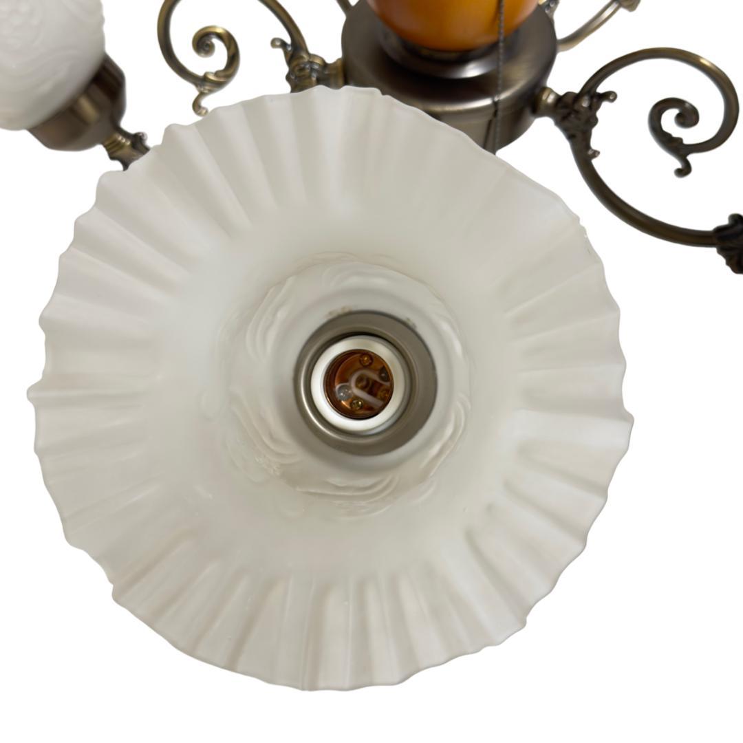 KISHIMA フリルランプ 5灯 シャンデリア GEM-860C - メルカリ