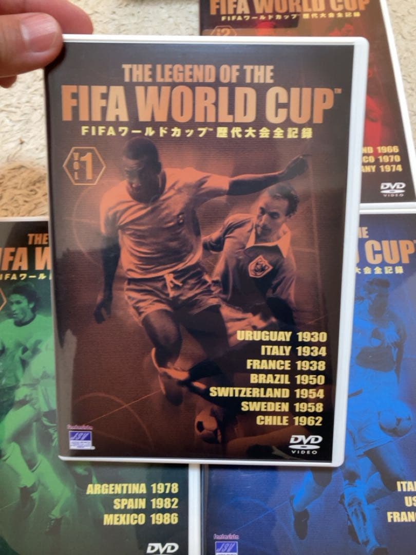 【希少品】FIFAワールドカップ歴代大会全記録集 スペシャルBOX〈4枚組〉