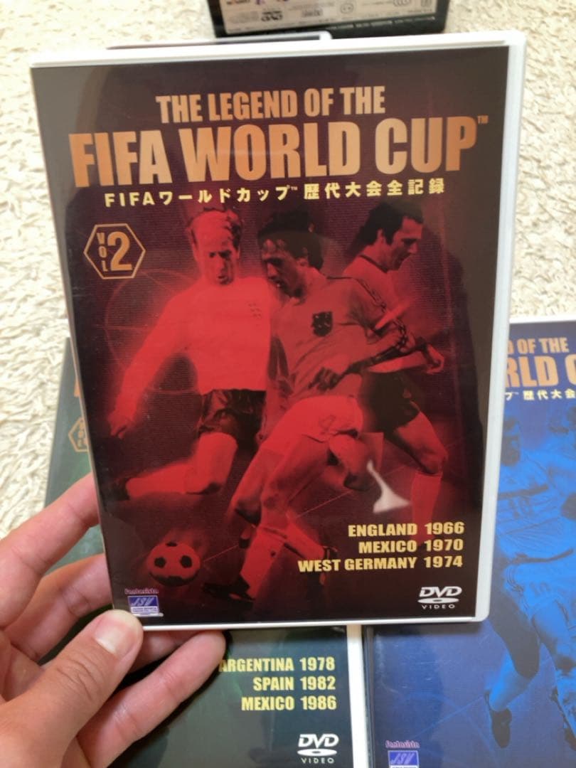【希少品】FIFAワールドカップ歴代大会全記録集 スペシャルBOX〈4枚組〉
