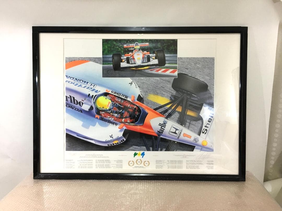 ○激レア アイルトン・セナ ポスター 限定500 1993 Grand-prix - メルカリ