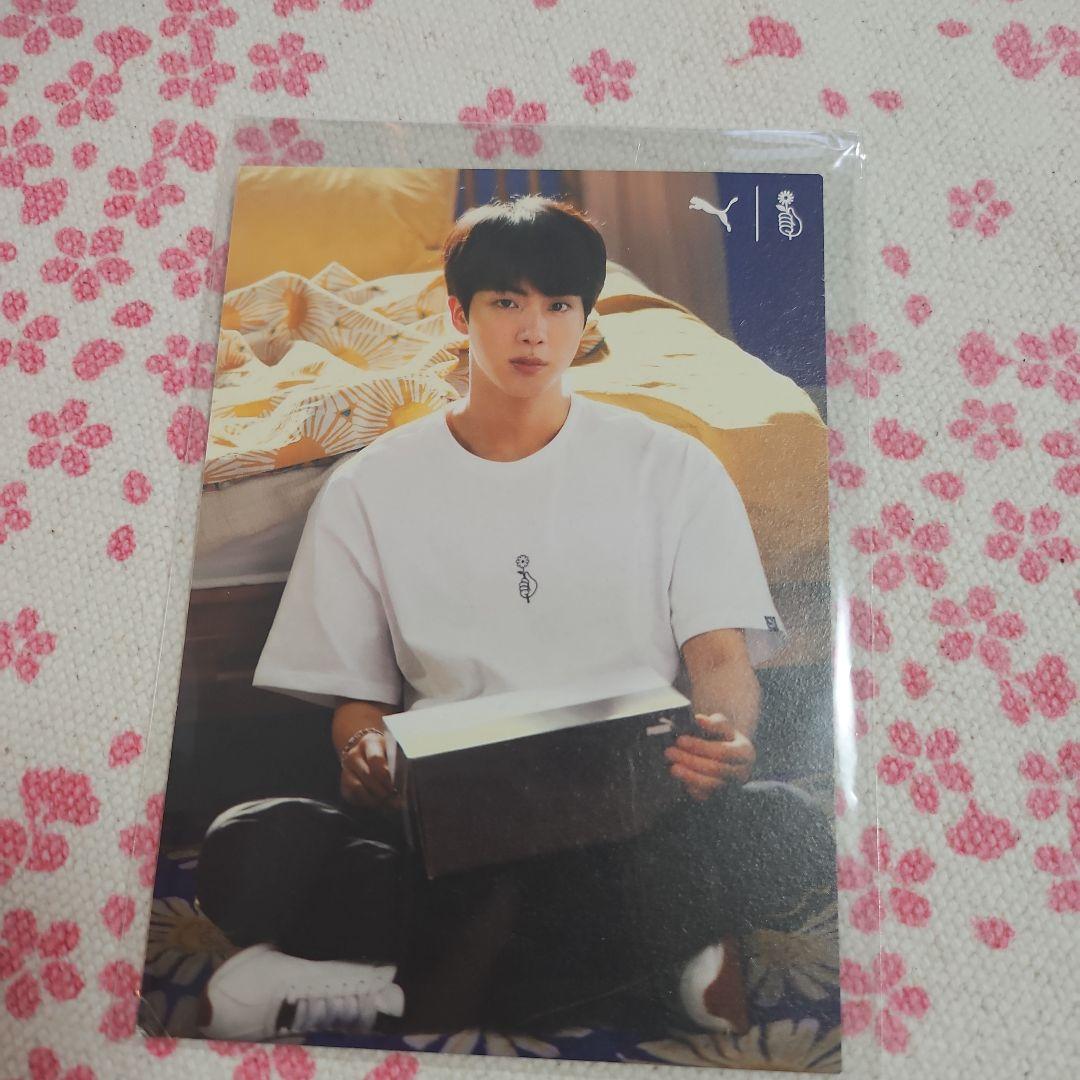 bts puma プーマ 特典 フォトカード ポストカード ジン - メルカリ