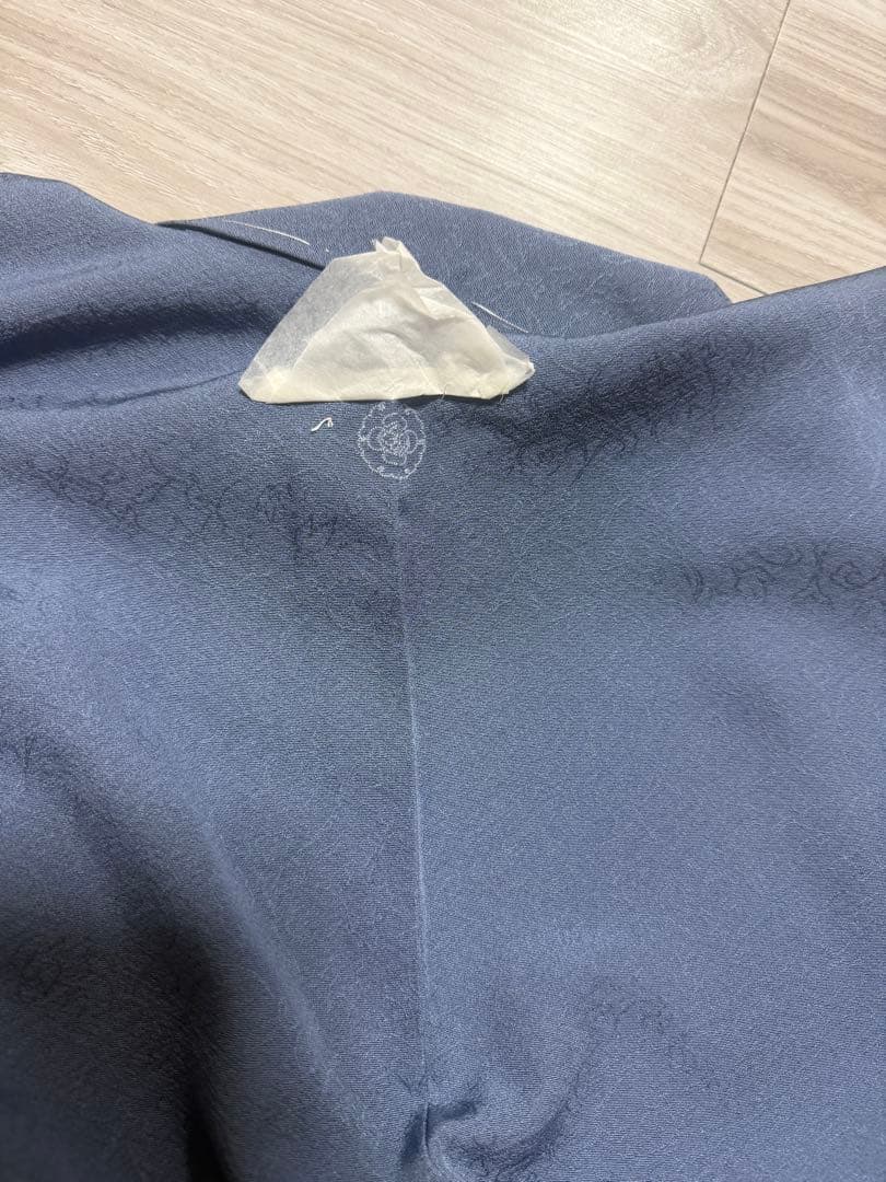 サックスブルー 色無地 卒業式 入学式 御茶会 - メルカリ