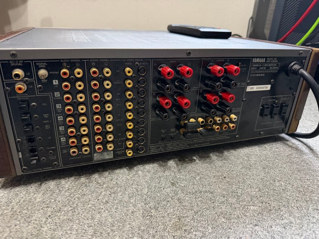 YAMAHA DSP-A3090 フラグシップAVアンプ 定価25万 - メルカリ