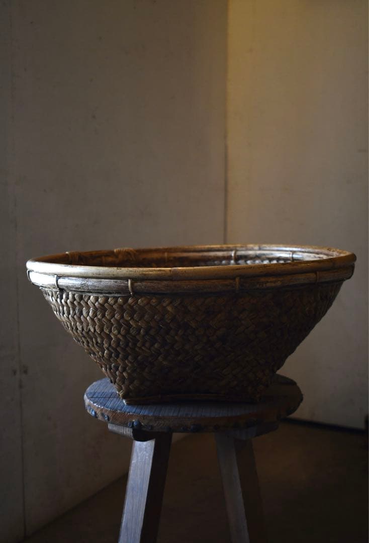 古道具　フィリピン　ルソン島　古籠　民藝　vintage プリミティブ　竹編み 古道具 フィリピン ルソン島 古籠 民藝 vintage プリミティブ 竹編み