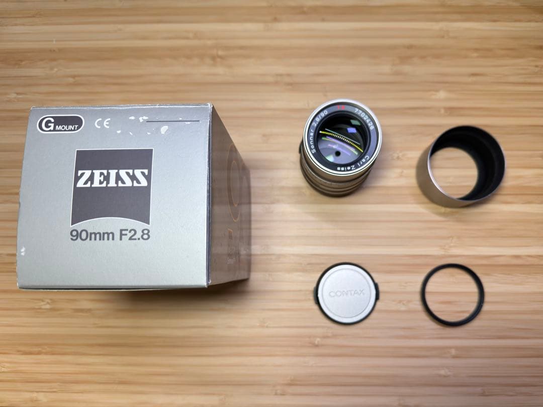 Contax / Carl Zeiss 90mm f2.8 単焦点レンズ Amazon.co.jp: CONTAX Carl Zeiss SonnarT* 90mm F2.8 : 家電＆カメラ