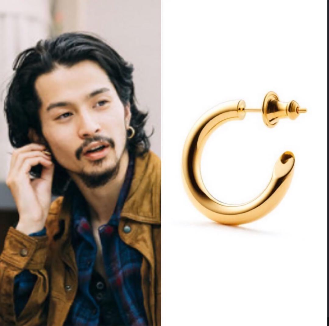 常田大希 山田涼介 ピアス キャリアリング 701 ゴールド - メルカリ