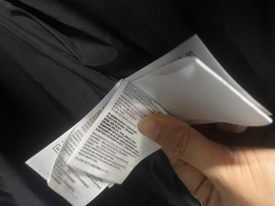 《人気》☆  ブラック ダウンジャケット~~~