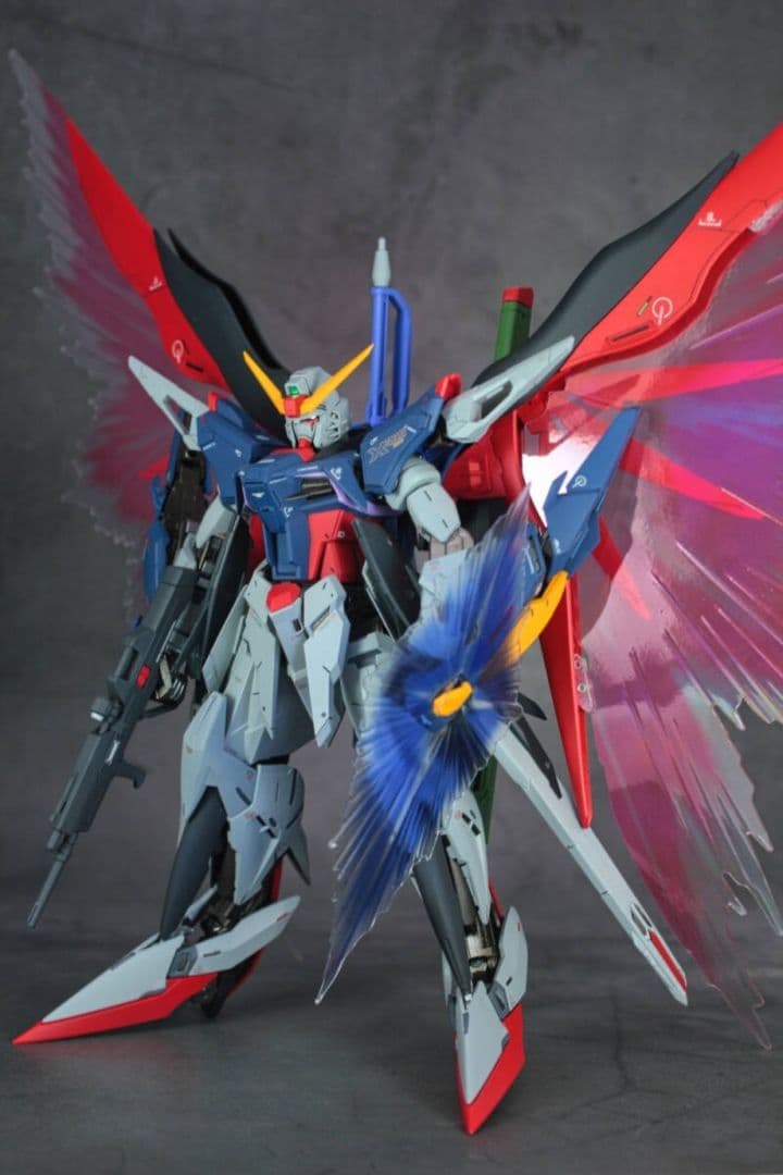 MG デスティニーガンダム 改修全塗装完成品 - メルカリ