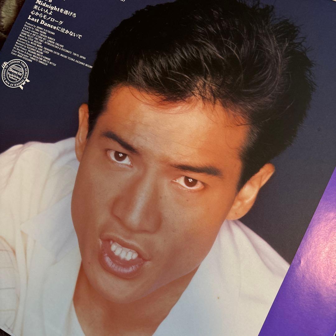 田原俊彦／Dancin'／抱きしめてTONIGHT／近藤真彦／レコード／美盤