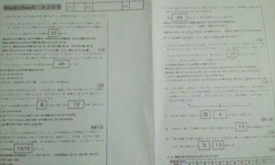 ウィークリーサピックス 算数 土曜特訓 プリント B＊筑駒 開成 聖光