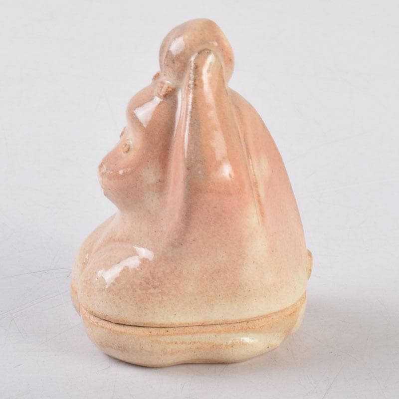 茶道具 朝日焼 七十四代 松林豊斎作 干支 申香合 共箱 V 8597 - メルカリ