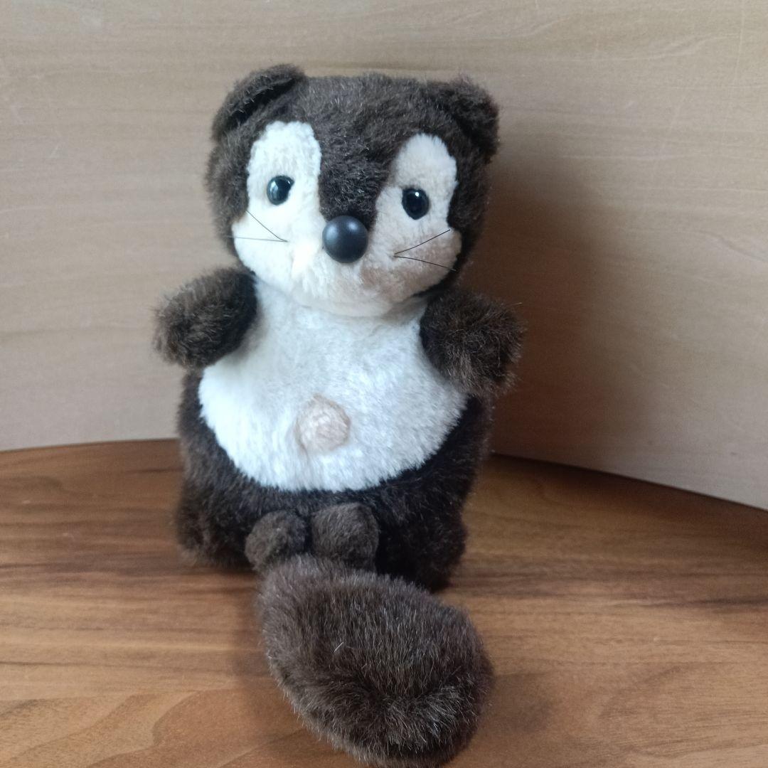 日本製 ファースト社 たぬき たま吉 玉吉 昭和レトロ ぬいぐるみ