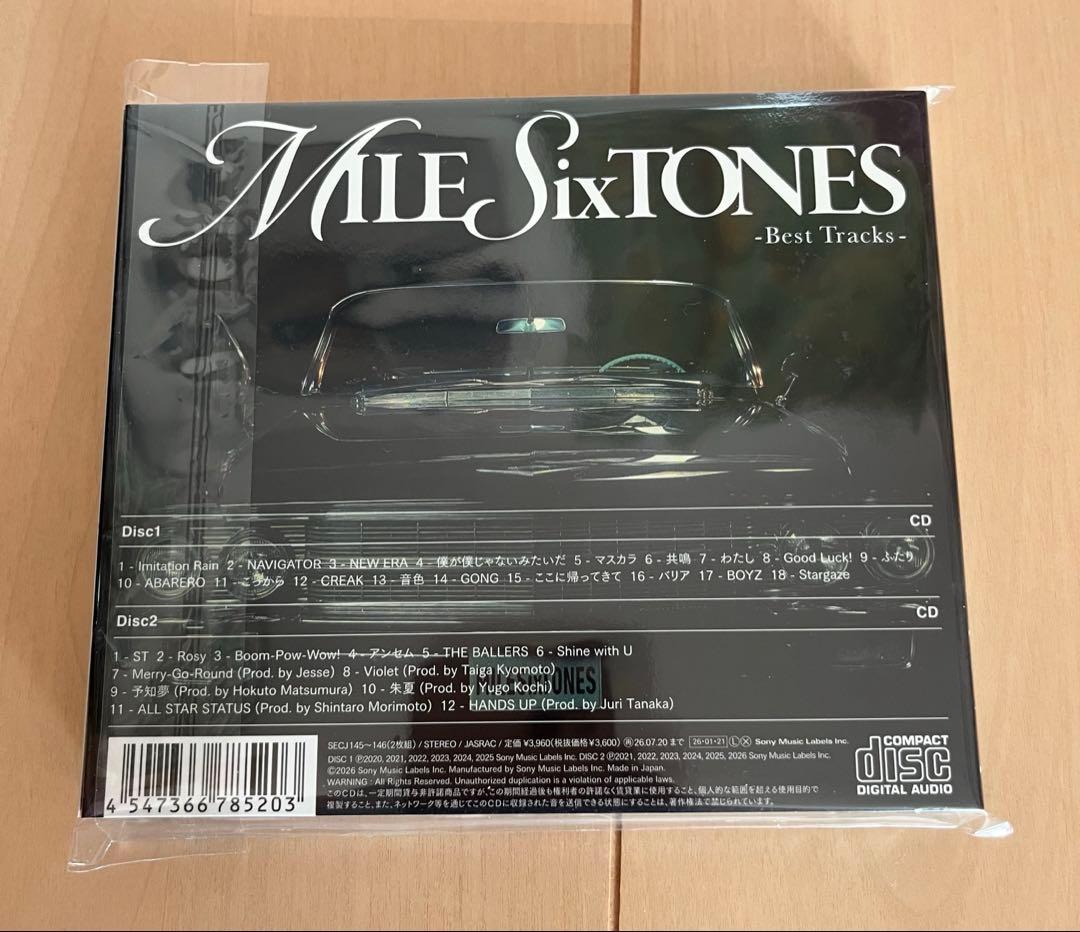 MILESixTONES -Best Tracks- 3形態　特典disc無し