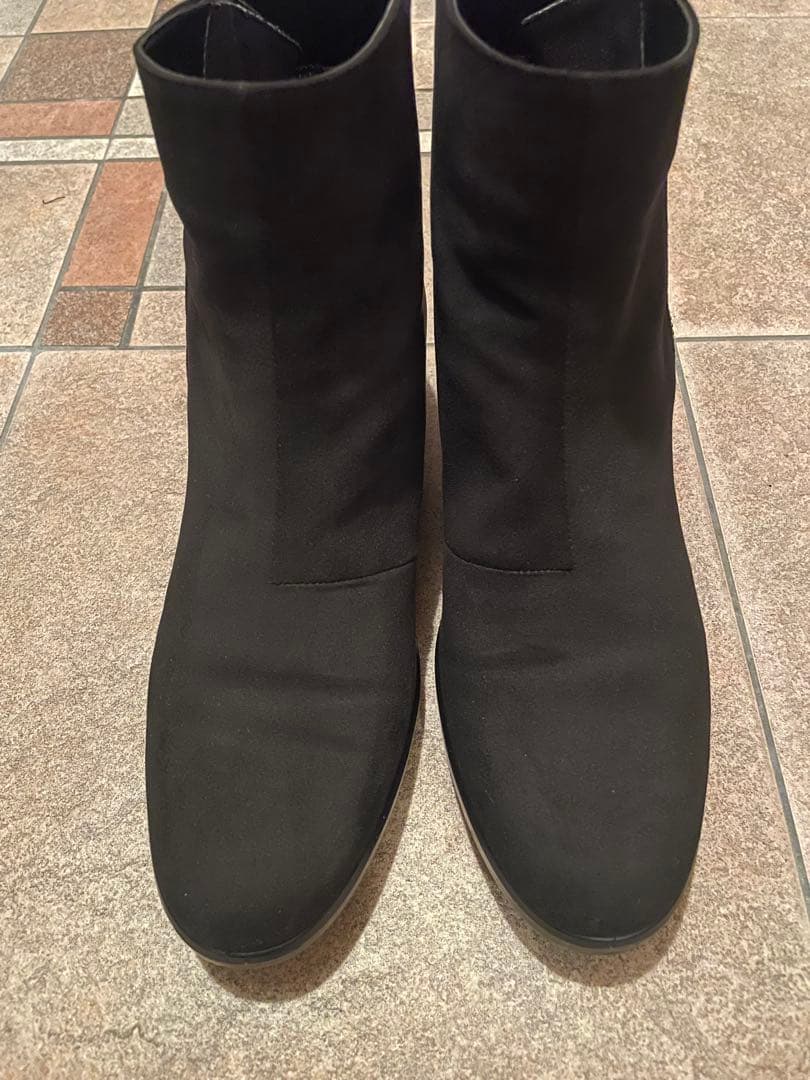 TOP DRY ブラックブーツ 24.5cm TDY-3960