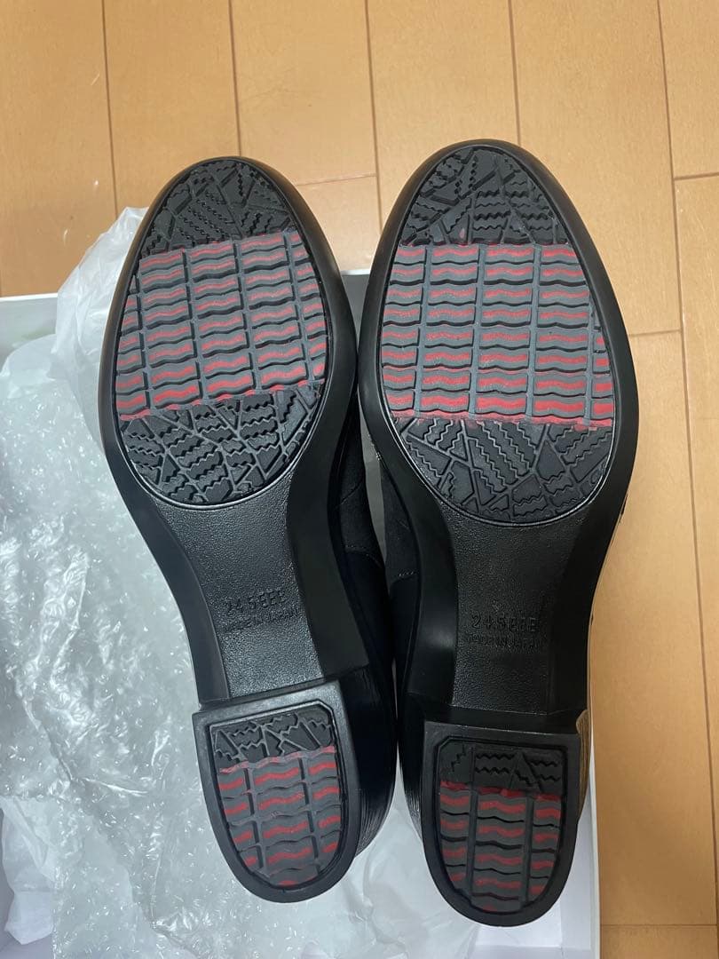 TOP DRY ブラックブーツ 24.5cm TDY-3960