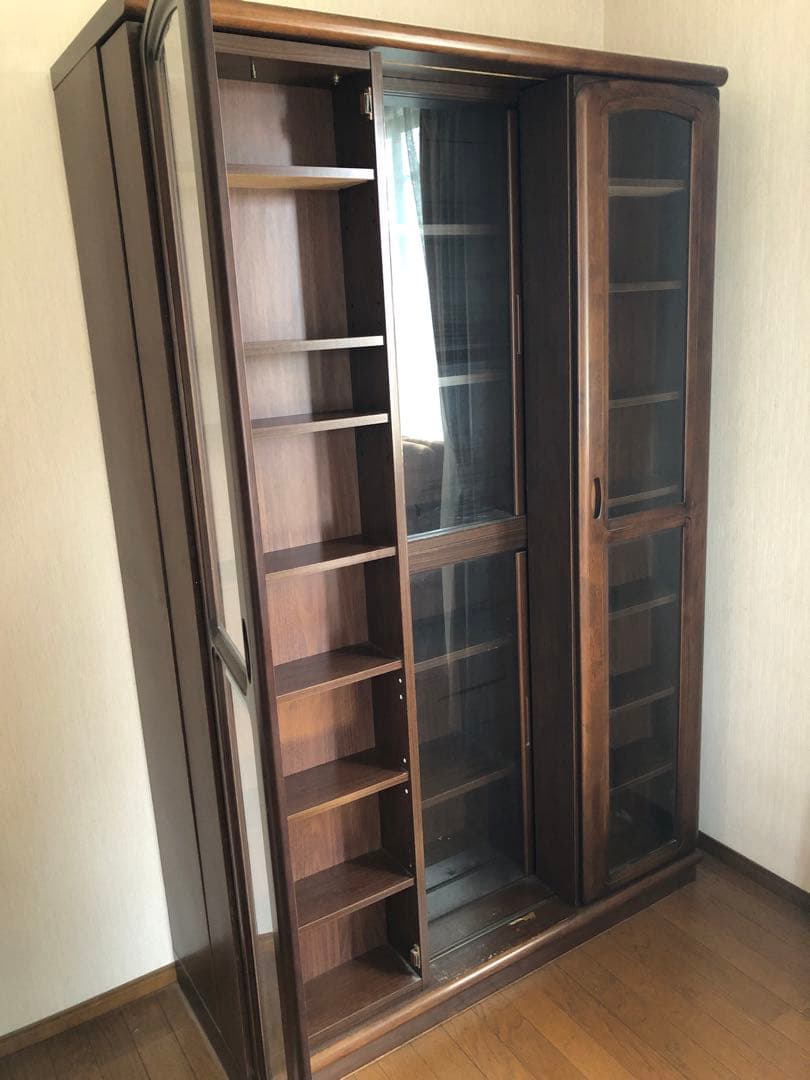 【☆送料込☆】本棚 ダブルスライド 大容量 dショッピング |本棚 ダブルスライド 大容量 幅90 奥行29 高さ92 cm