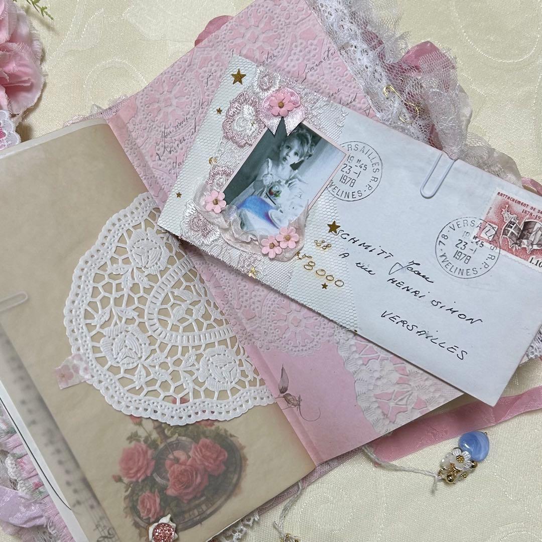 薔薇とレースのジャンクジャーナル・雑記帳 ティータイムにしましょうか♡