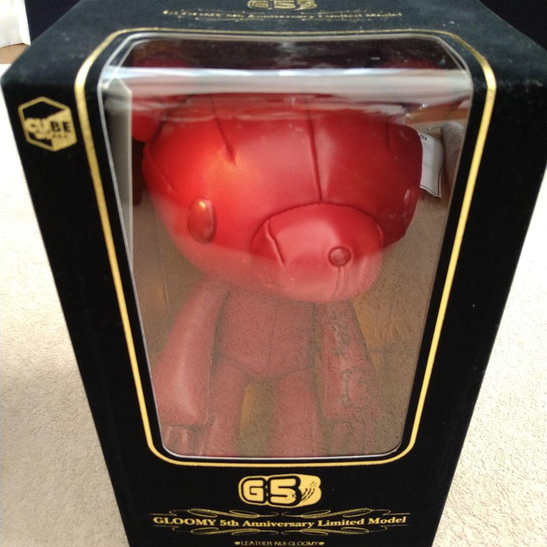 レザーぬいグルーミー 5周年 100体限定 赤 レッド サイン入り 森