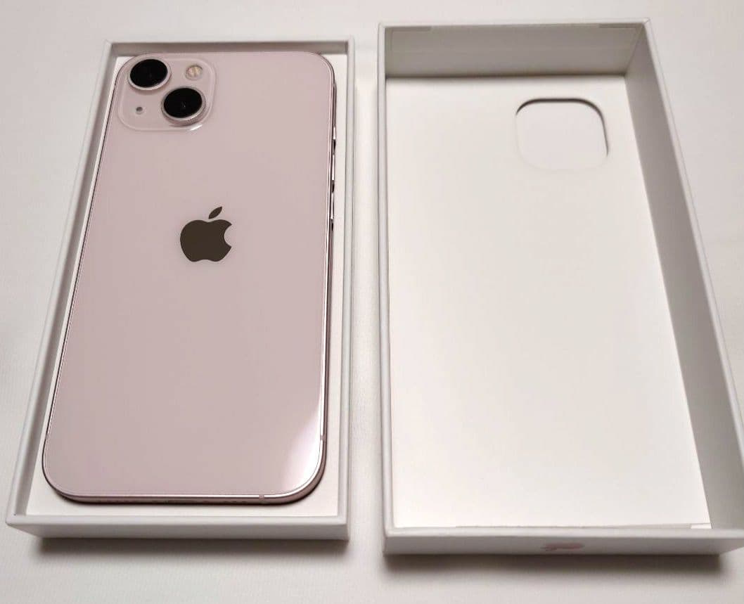 極美品】Apple iPhone 13 ピンク 128GB 本体・専用箱付き - メルカリ