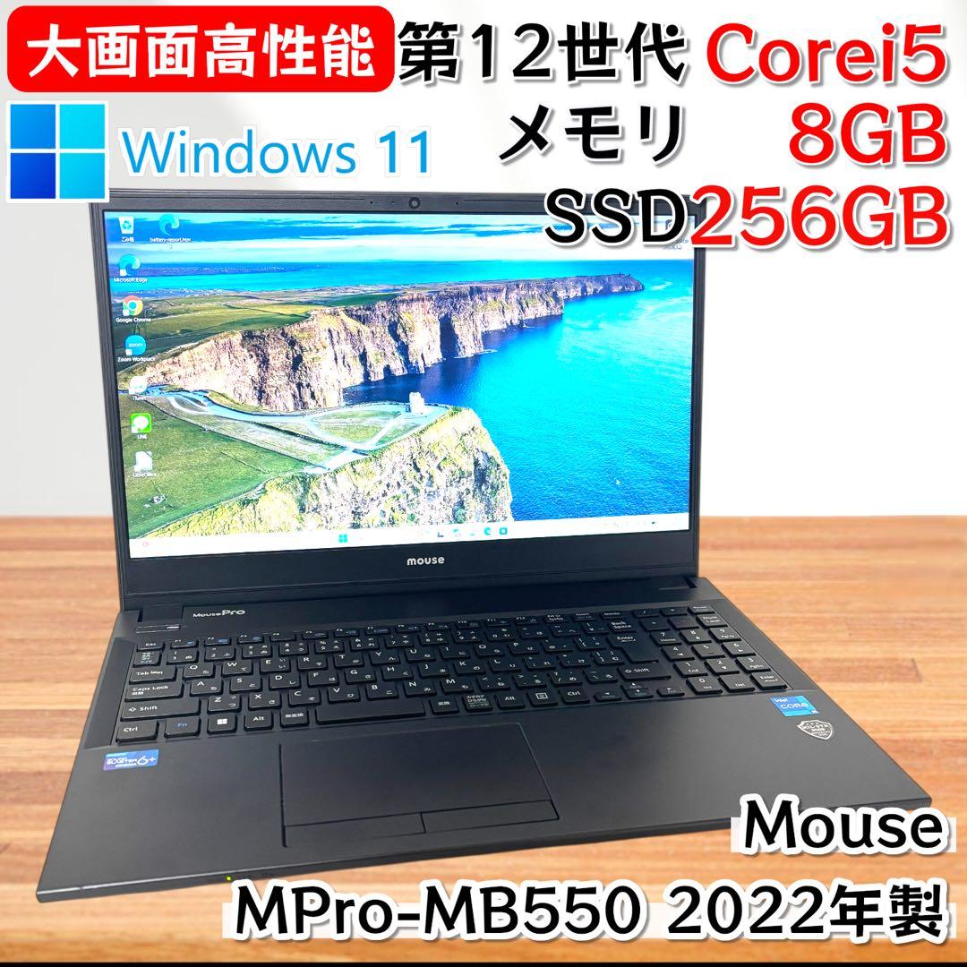 【大画面高性能】i5第12世代✨マウスコンピューター MPro-NB550 MousePro-NB520Z│パソコン(PC)通販のマウスコンピューター【公式】