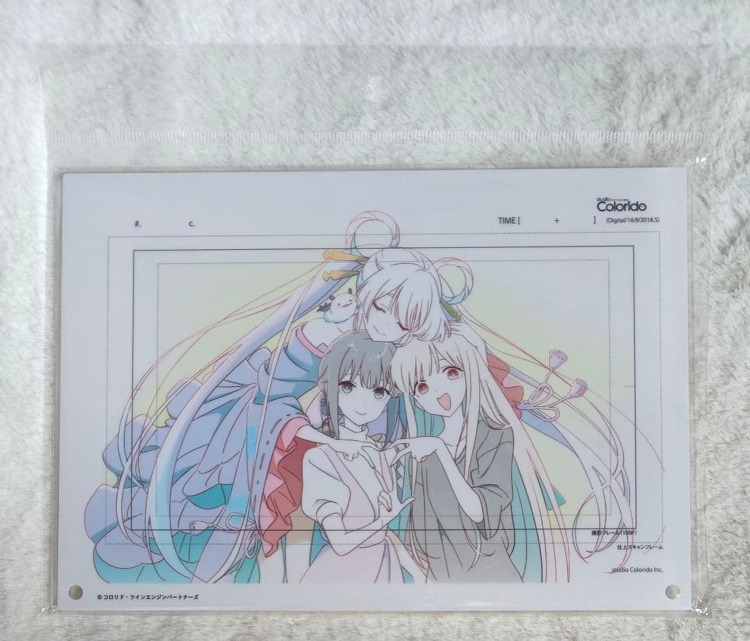 超かぐや姫！　ラフ原画　アクリルパネル　かぐや　酒寄彩葉　月見ヤチヨ 超かぐや姫！ ラフ原画 アクリルパネル かぐや 酒寄彩葉 月見ヤチヨ