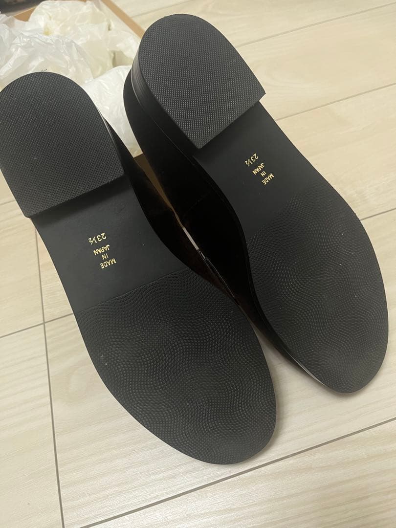 OHGA ベルベット ローファー