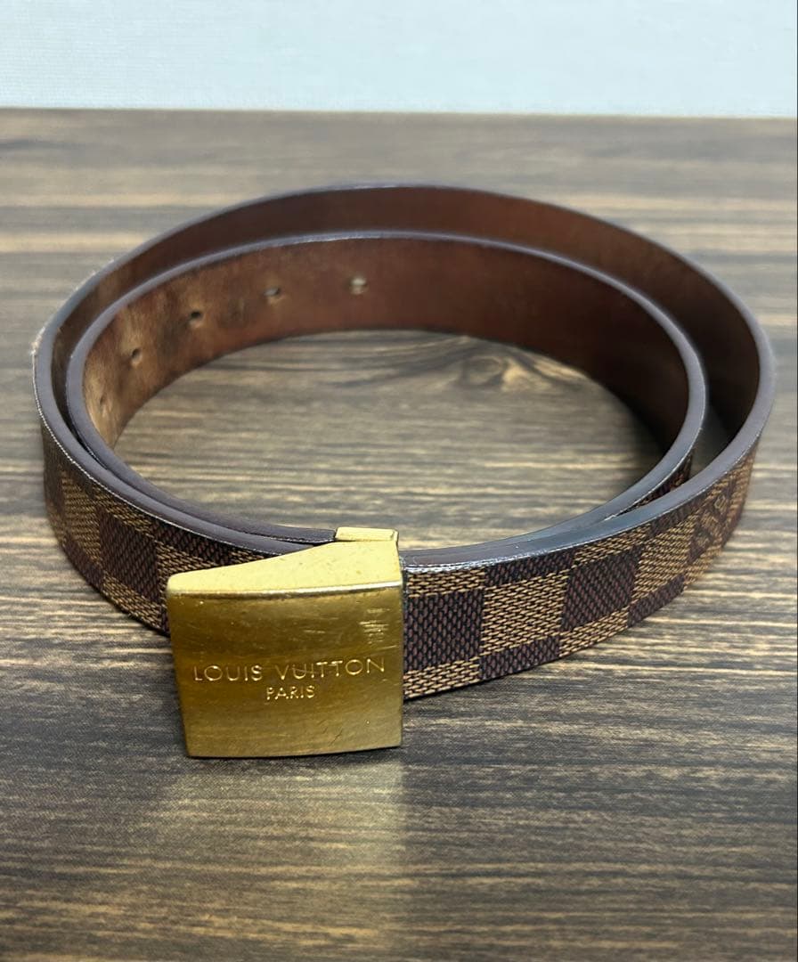 Louis Vuitton ダミエパターン ベルト - メルカリ