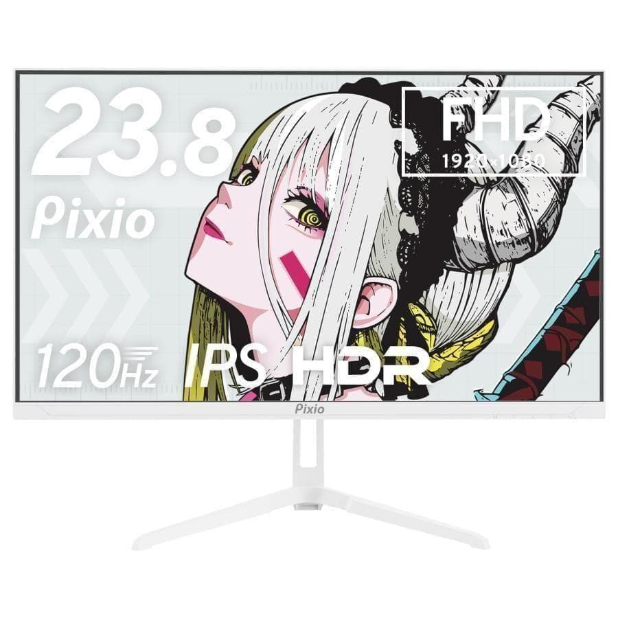 Pixio PX246 Wave White ゲーミングモニター 23.8インチ PX246WAVEW_15001500.png?v=