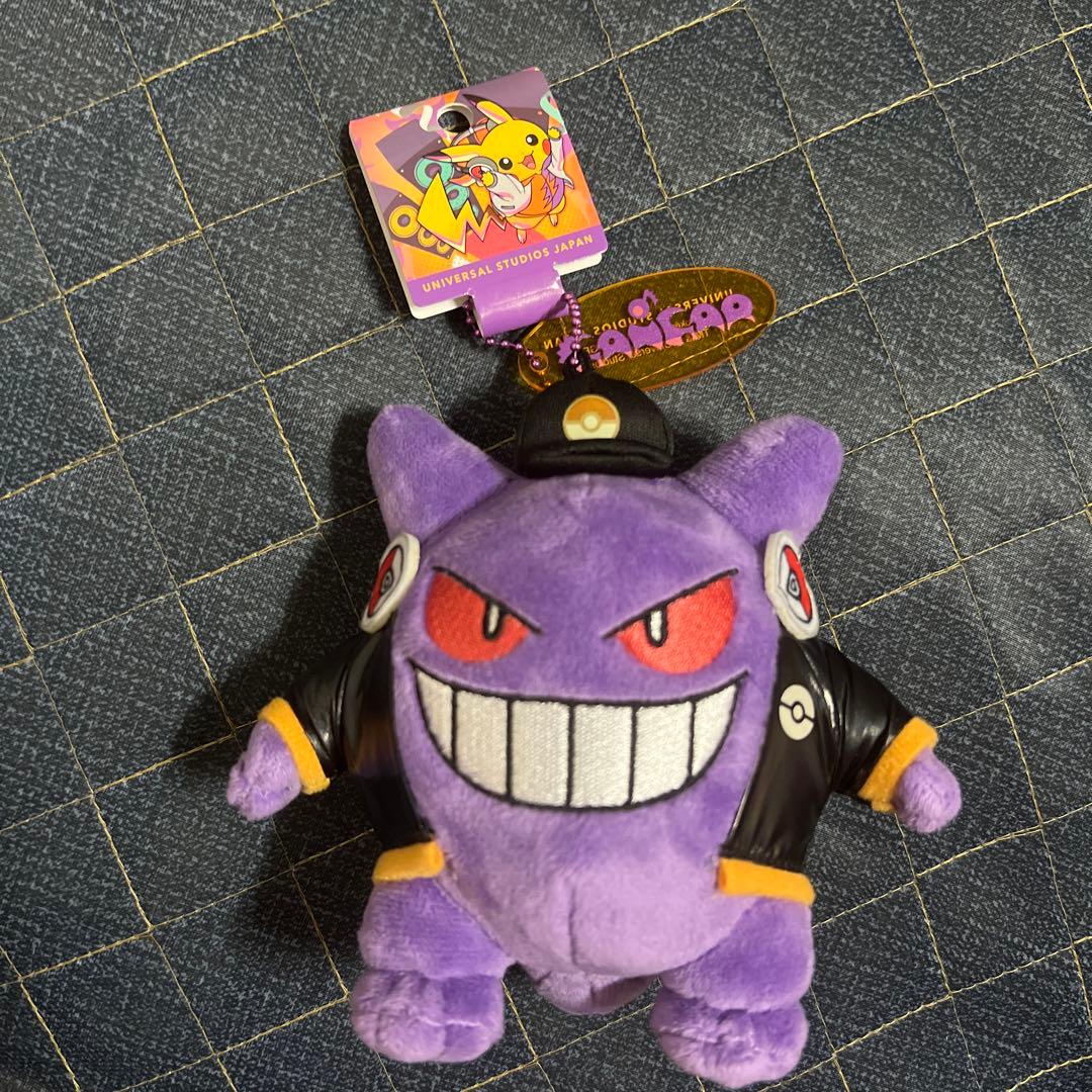 USJ限定 ポケモン ハロウィン2024 DJゲンガー ぬいぐるみキーチェーン