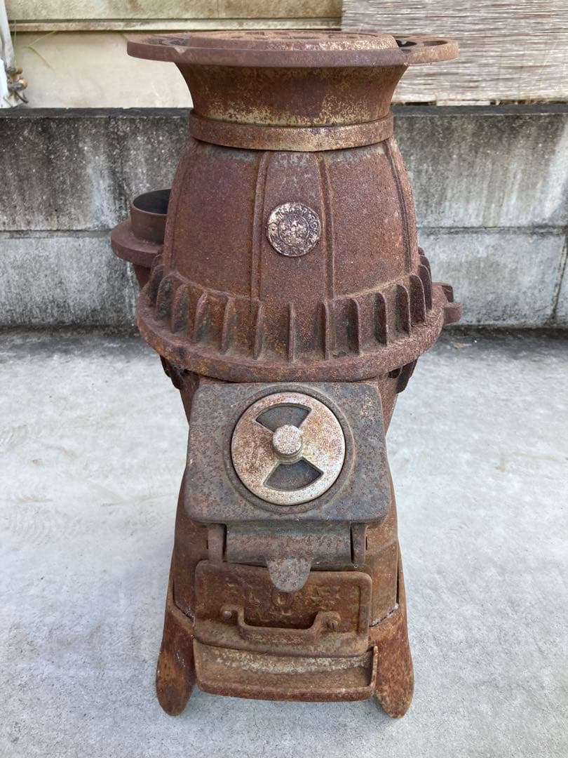 昭和レトロダルマストーブ石炭ストーブ三星 だるまストーブ 薪ストーブ