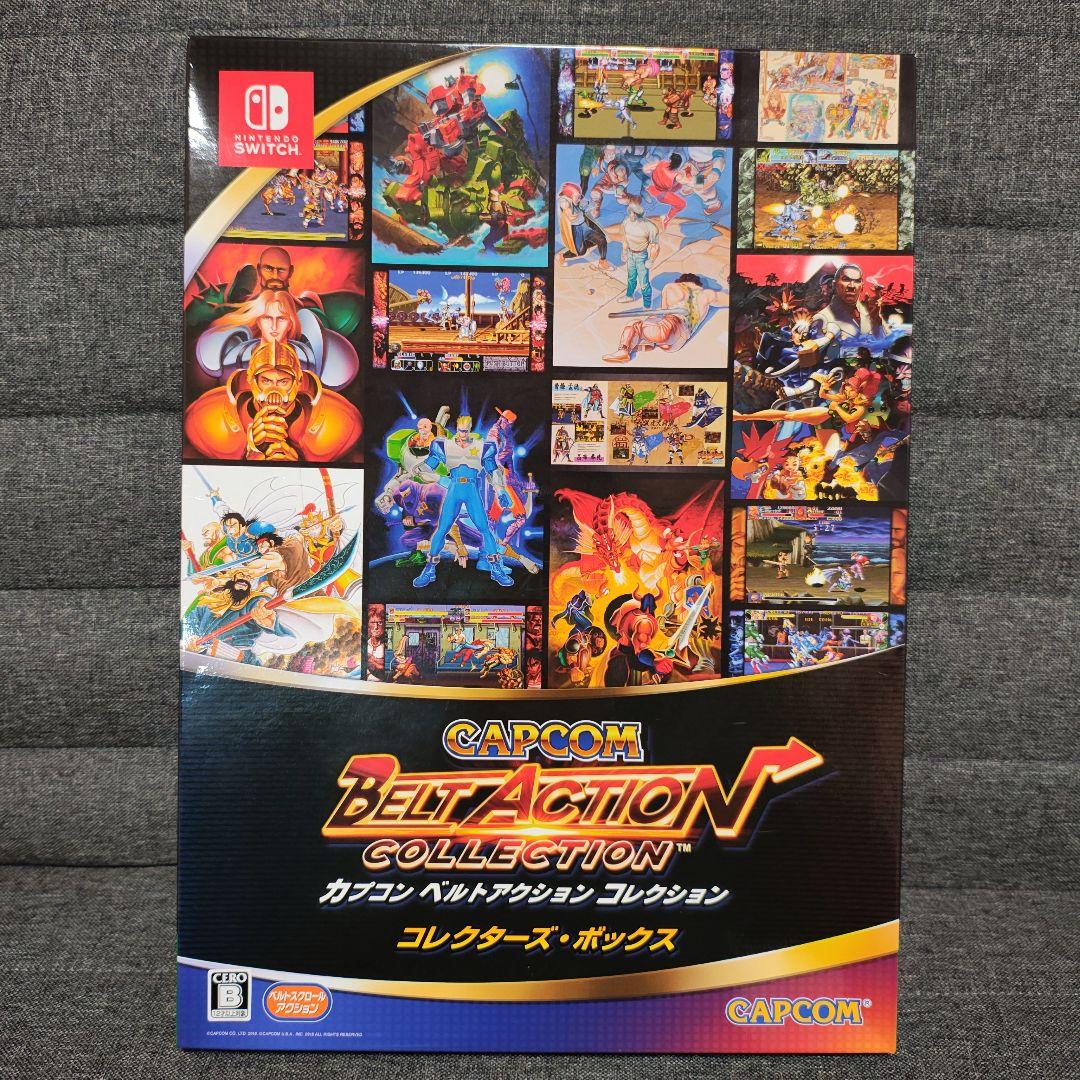 カプコンベルトアクションコレクション　コレクターズボックス　新品同様品 Amazon.co.jp: カプコン ベルトアクション コレクション コレクターズ