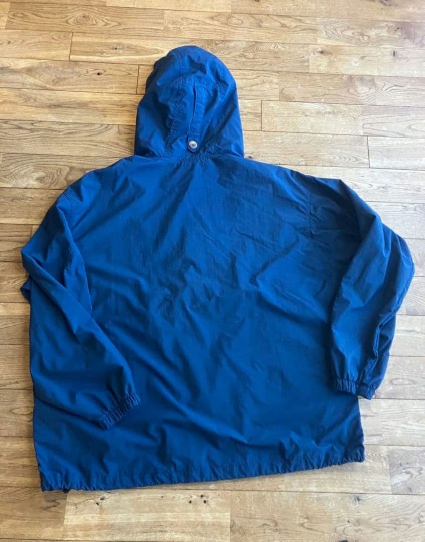 90s コロンビア アノラックパーカー コットンウッド ネイビーL