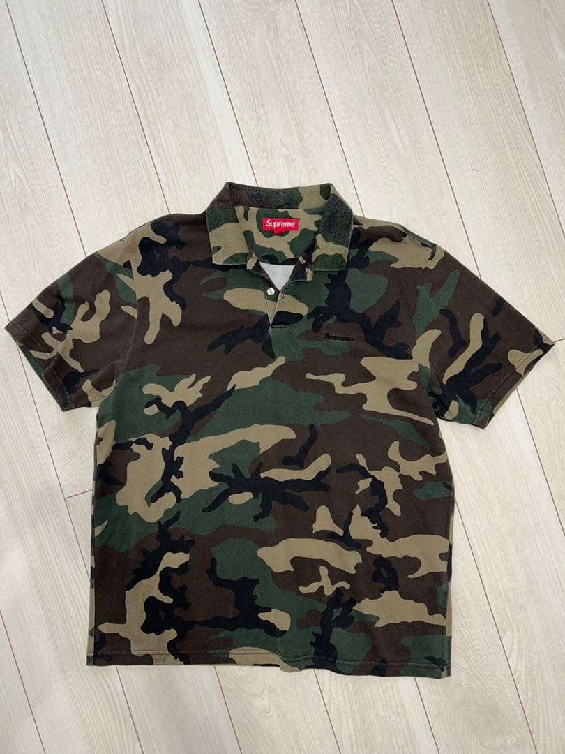 Supreme Washed Camo Polo 