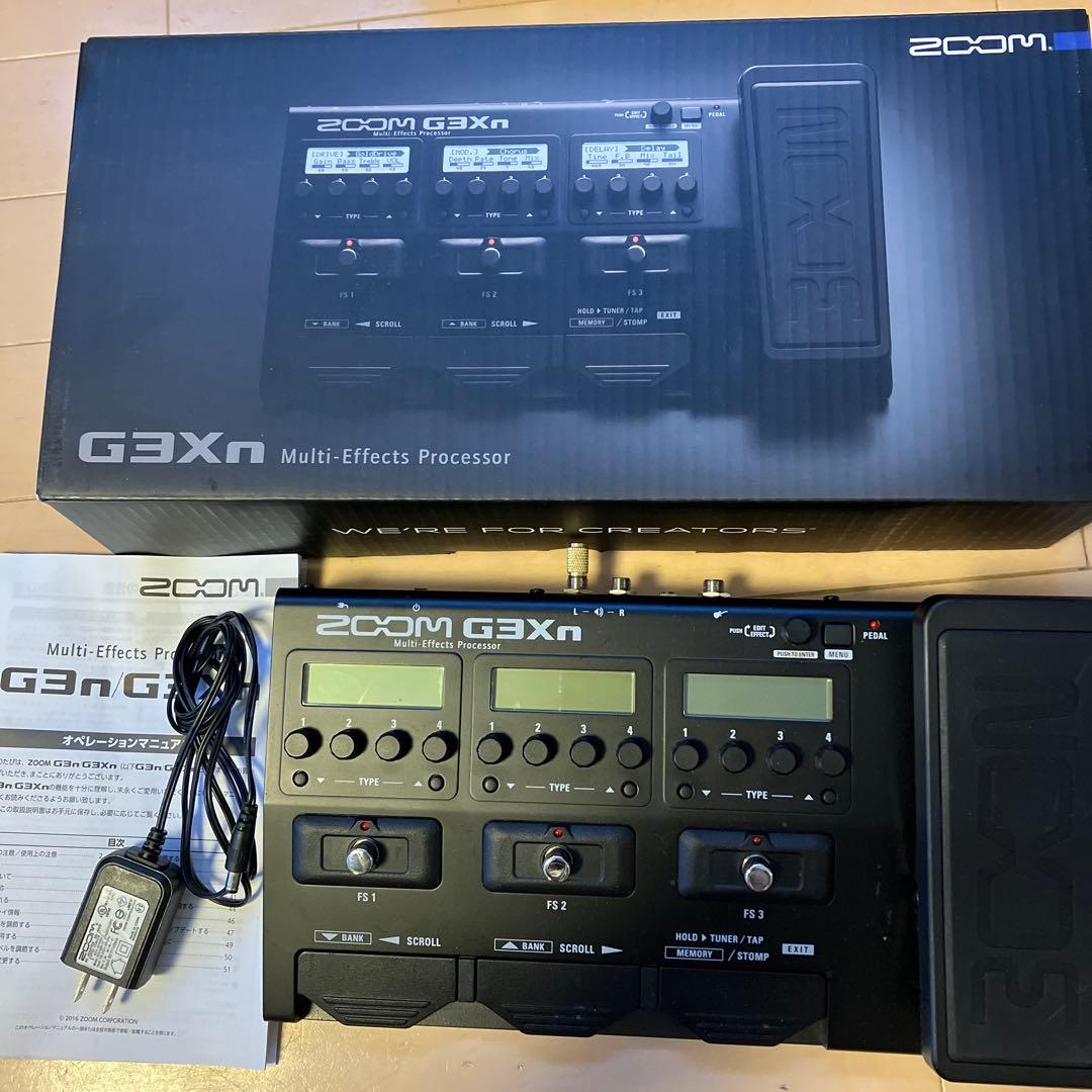 ZOOM G3Xn マルチエフェクター Zoom G3Xn Multi-effects Processor with Expression Pedal | Sweetwater