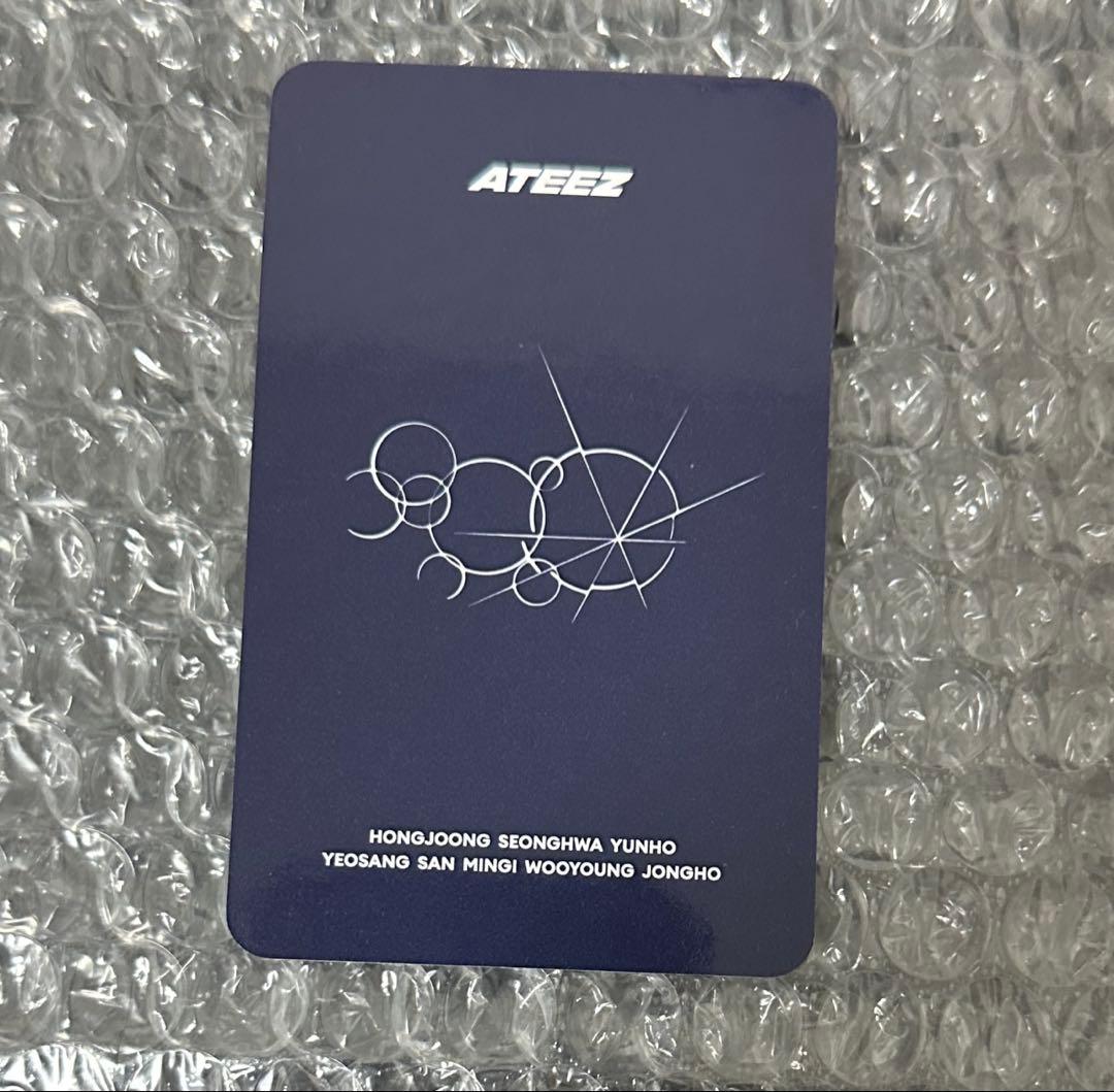 ateez ユノ adrenaline サノク トレカ - メルカリ